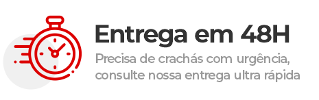 Crachás Personalizados com Entrega em 48 Horas - Espaço do Crachá