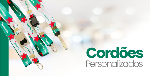 Cordões Personalizados para Crachás e Credenciais - Espaço do Crachá