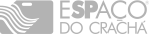 Footer Logo Espaço do Crachá Cinza