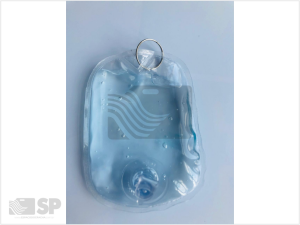 Porta Alcool Gel Personalizado SP  | Exemplo Espaço do Crachá | Exemplo 6