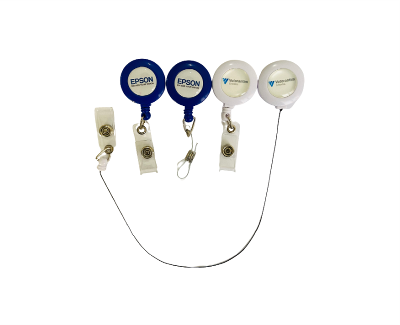 Roller Clip para Crachás - Guarulhos SP | Espaço do Crachá